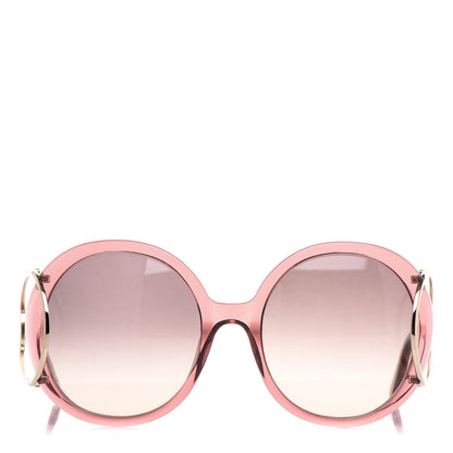 Chloe Jackson Oversized Round Sunglasses CE703S Rose 2 of 7