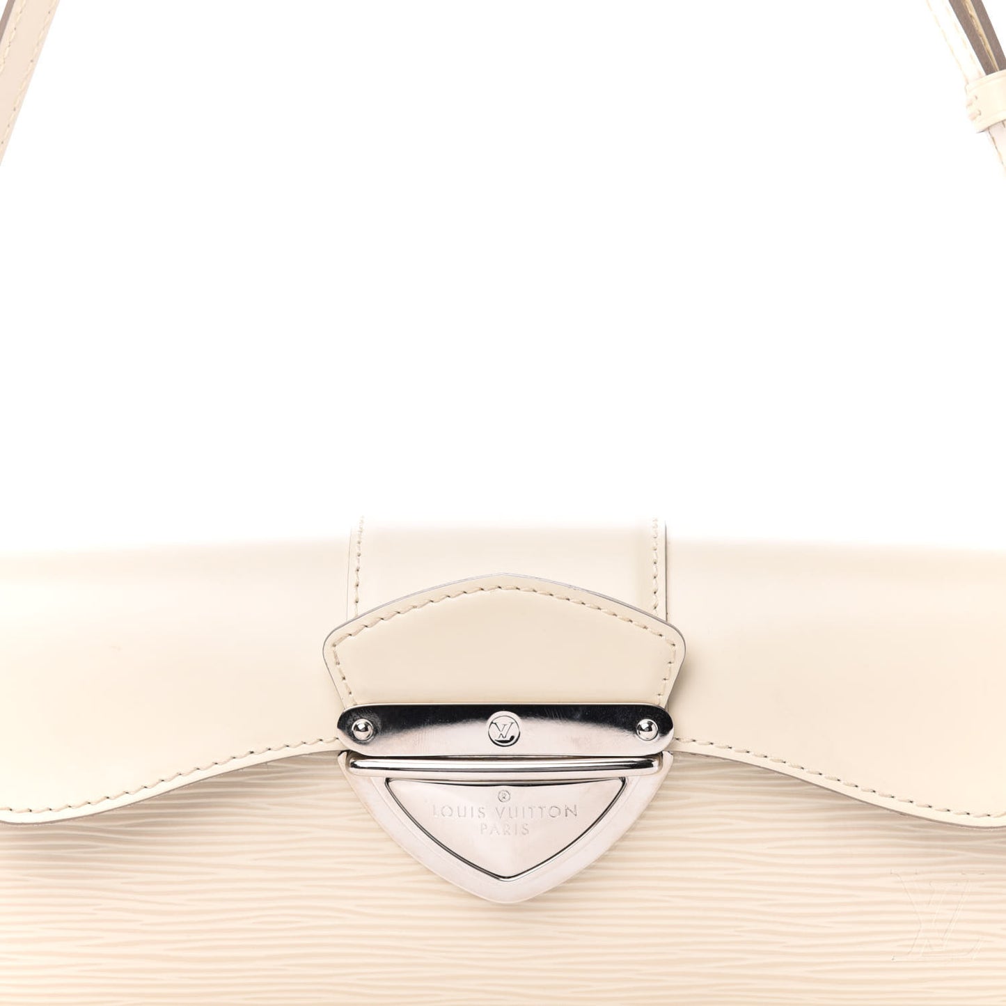 Epi Montaigne Clutch Ivory