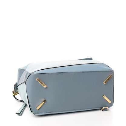 Loewe Calfskin Medium Puzzle Bag Aqua Light Blue Stone Blue 4 of 9