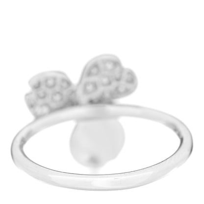 Tiffany Platinum Diamond Paper Flowers Ring 49 5 3 of 6