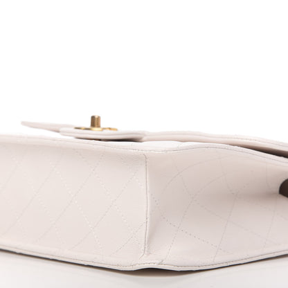 Chanel Caviar Quilted Large Sweet Classic Flap White 7 of 10