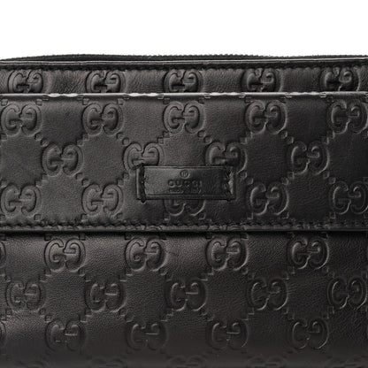 Gucci Guccissima Waist Belt Bag Black 8 of 10