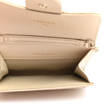 Chanel Metallic Lambskin Quilted Flap Chain Waist Bag Gold 5 of 8
