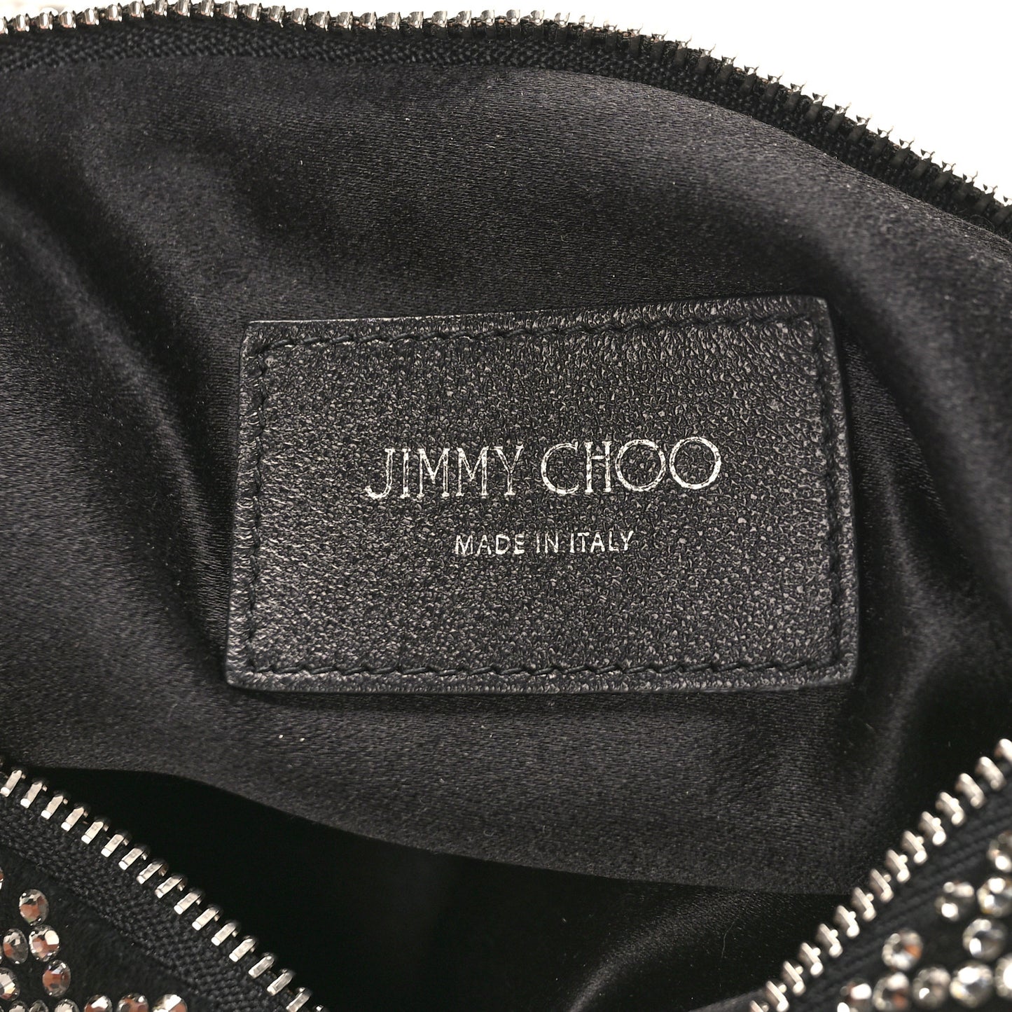 Suede Crystal Callie Tassel Shoulder Bag Silver