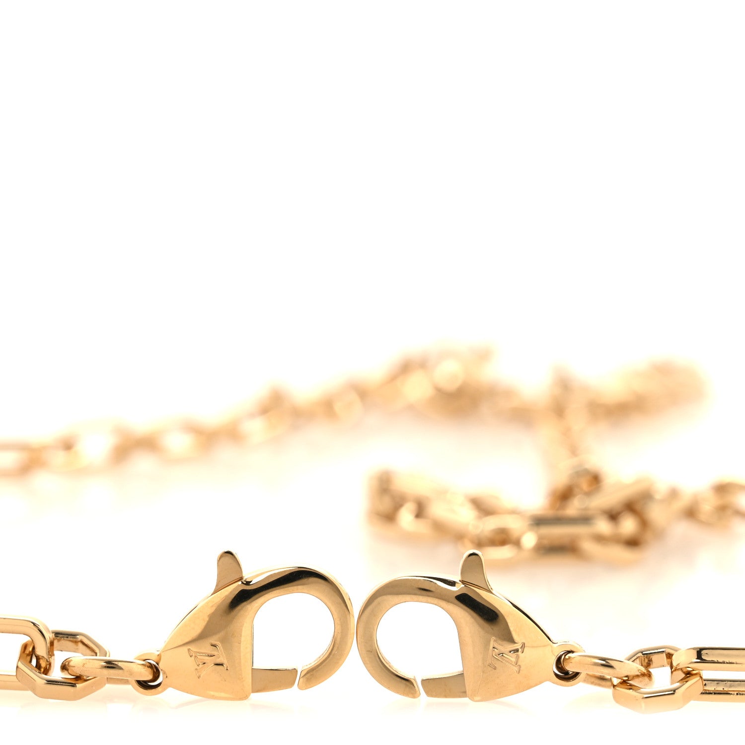 Louis Vuitton Metal Micro Dauphine Chain Shoulder Strap Gold 3 of 3