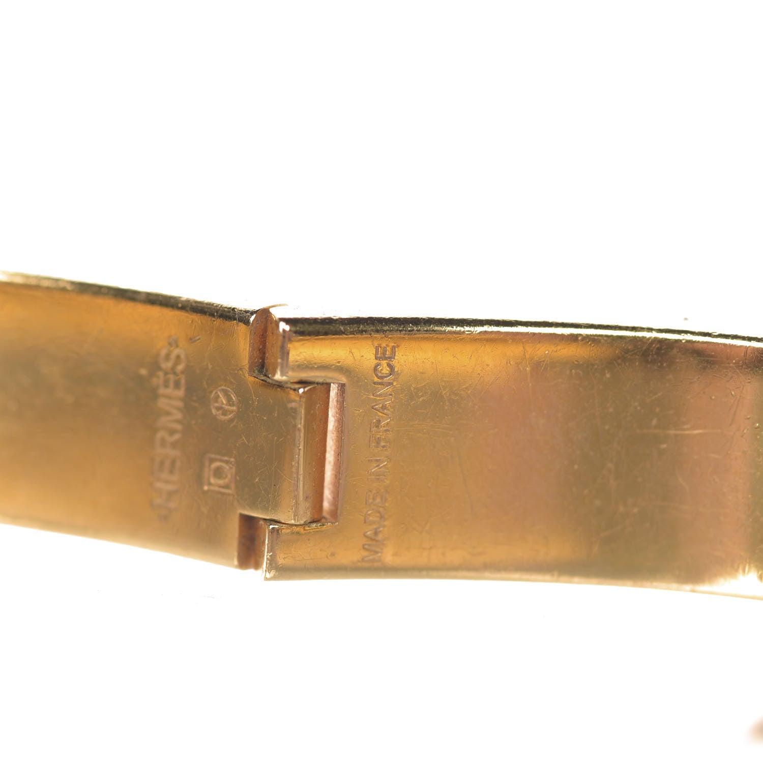 Hermes Enamel Narrow Clic Clac H Bracelet PM Rose Nymph 4 of 5