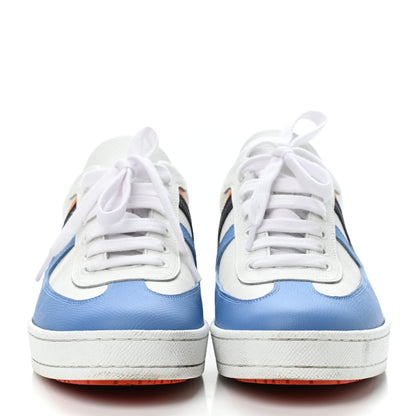 Hermes Epsom Womens Boomerang Sneakers 36.5 Bleu Allure Multicolor 2 of 5
