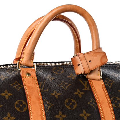 Louis Vuitton Monogram Keepall Bandouliere 45 15 of 17