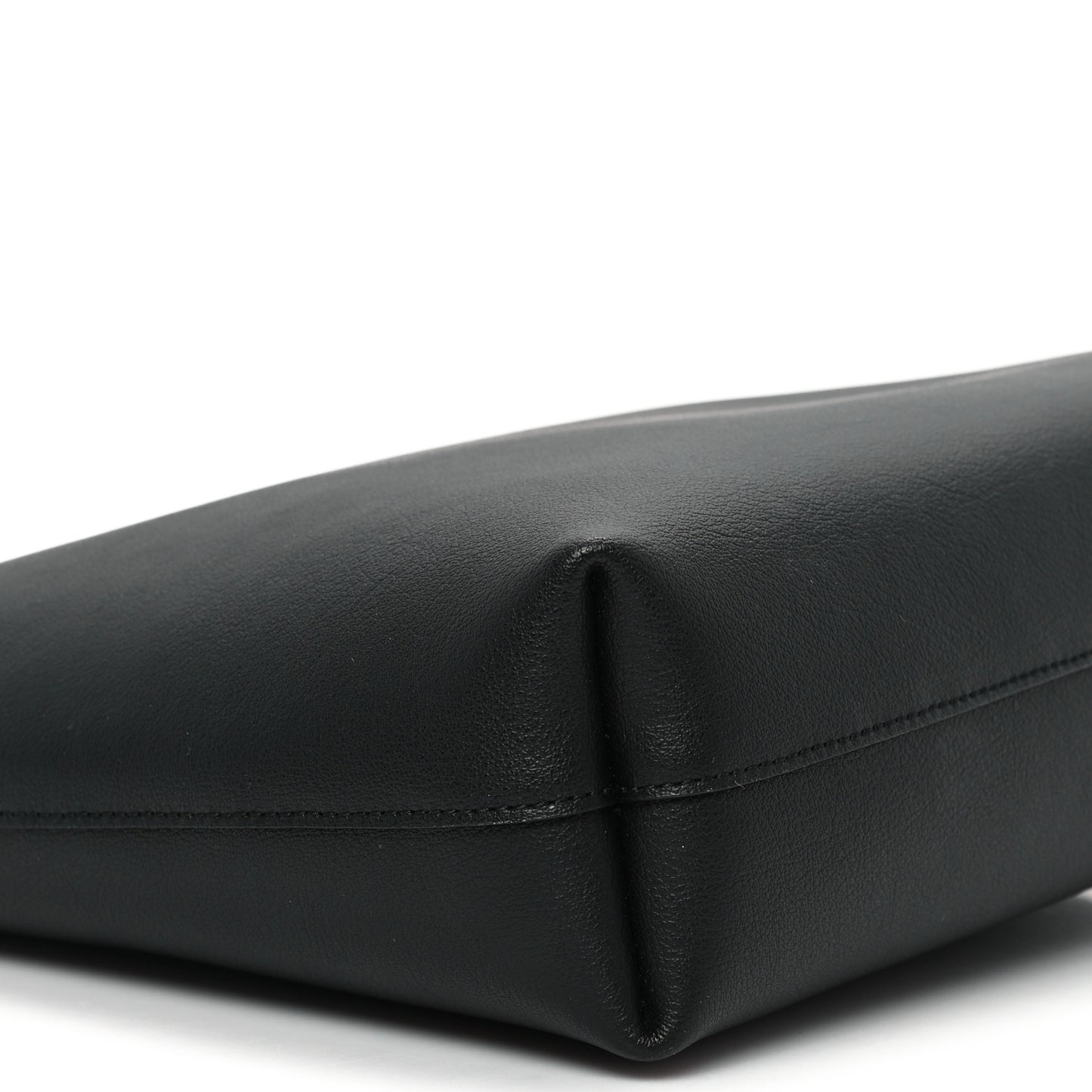Calfskin Toy Shopping Tote Black