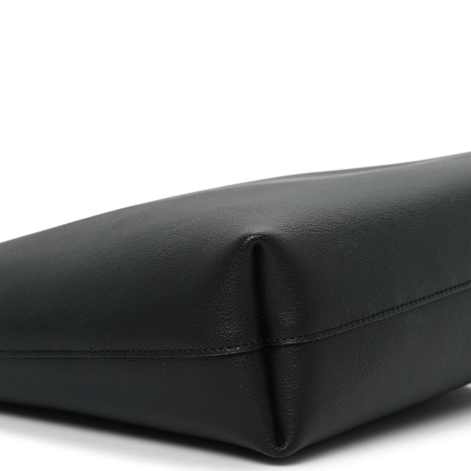 Saint Laurent Calfskin Toy Shopping Tote Black 9 of 11