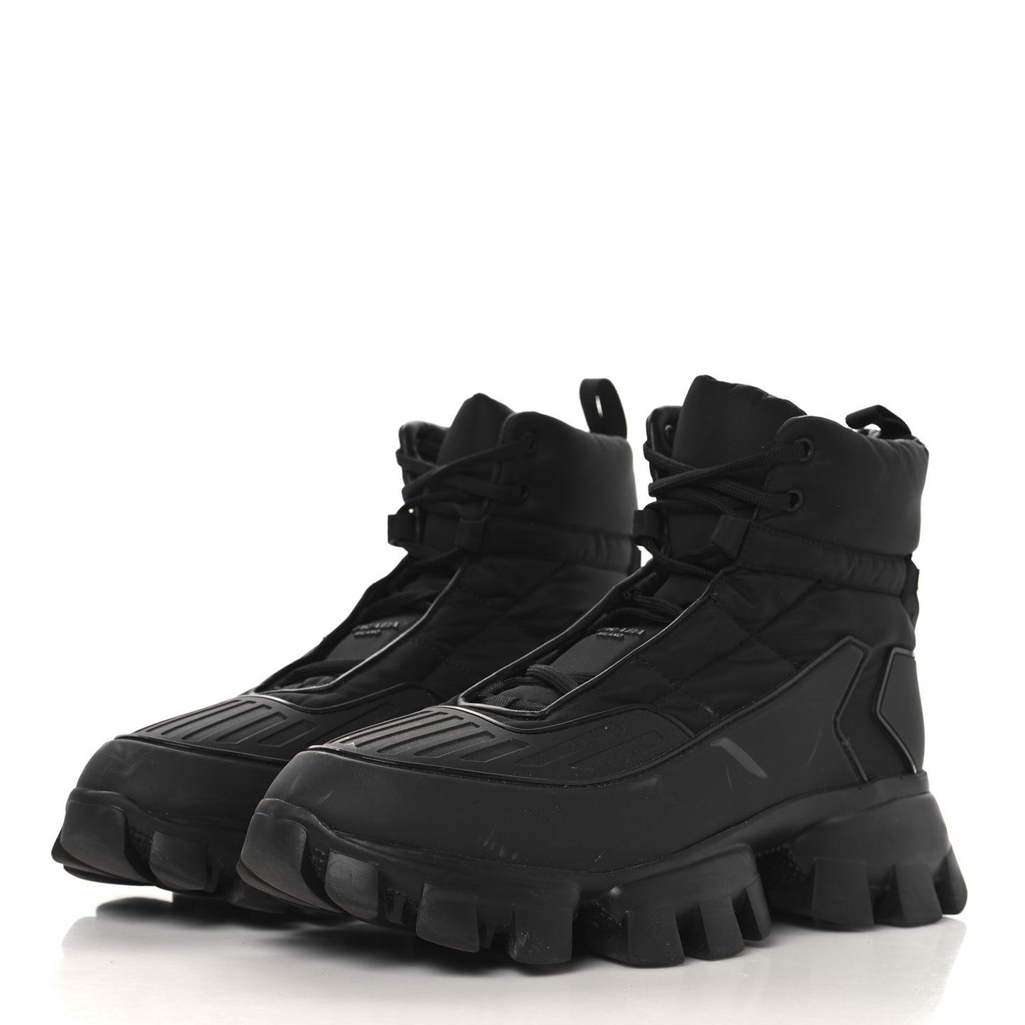 Rubber Technical Knit Fabric Mens Cloudbust Thunder Boots 9 Black