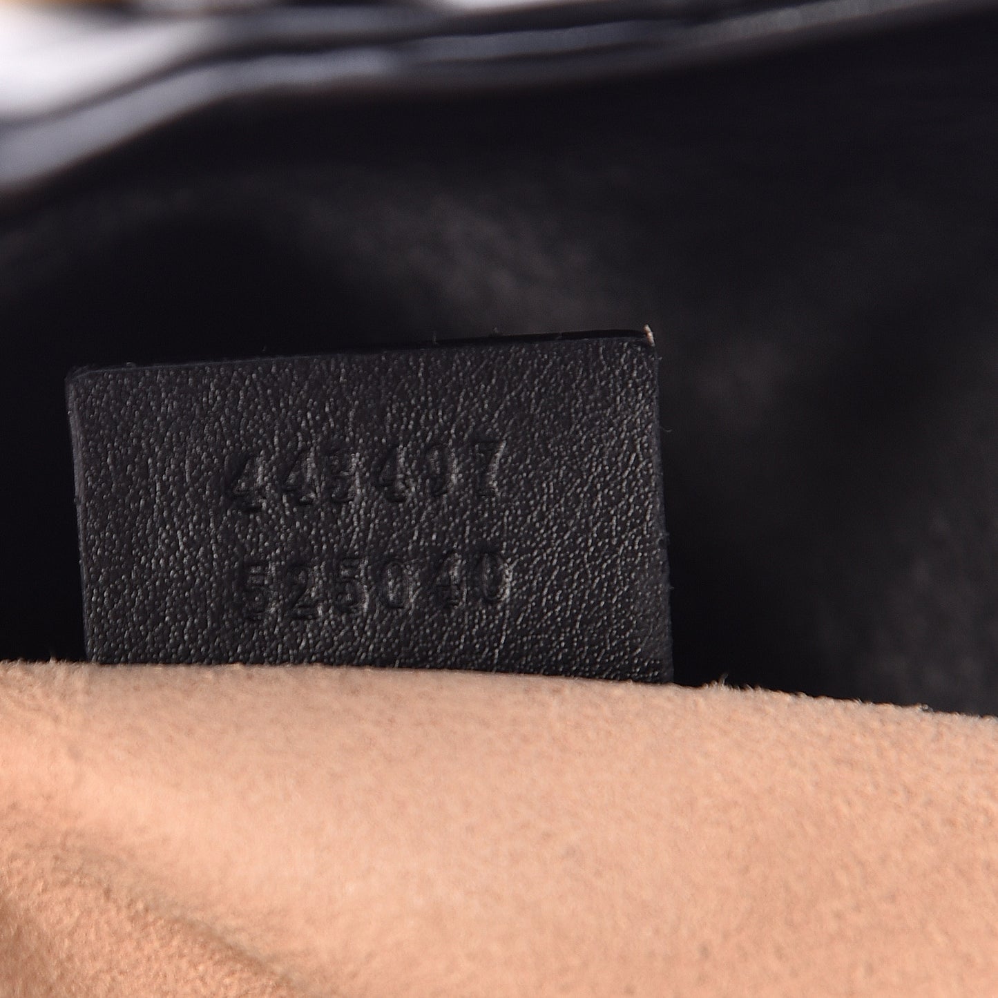 Calfskin Matelasse Small GG Marmont Shoulder Bag Black