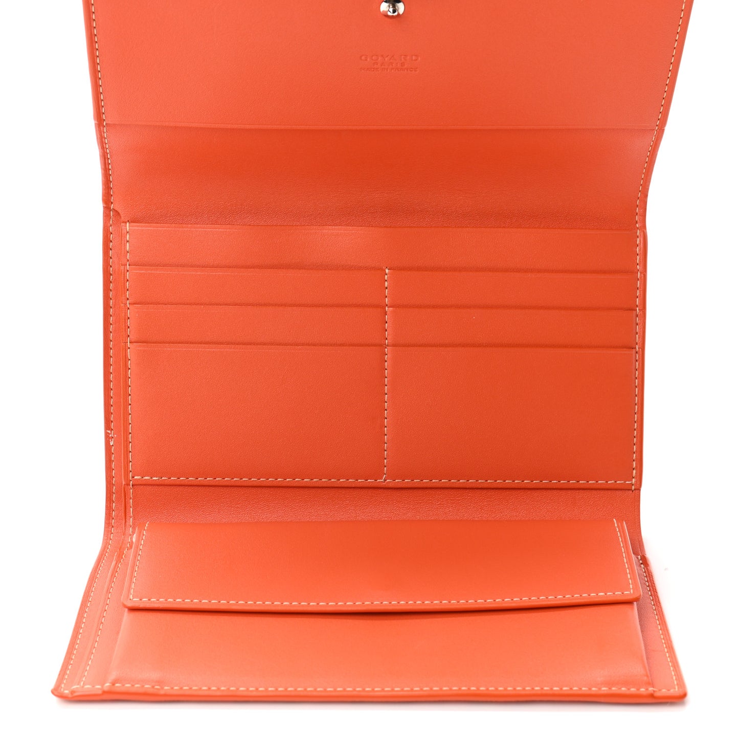 Goyardine Rivoli Wallet Orange