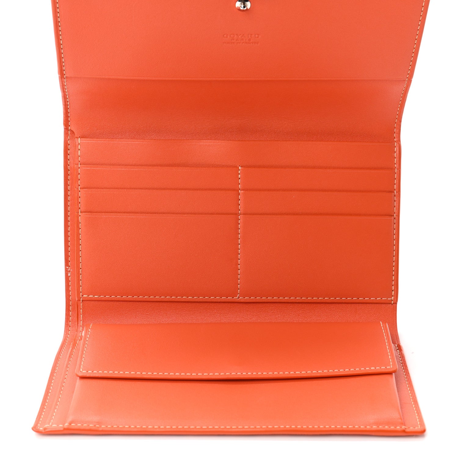 Goyard Goyardine Rivoli Wallet Orange 5 of 7