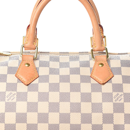 Louis Vuitton Damier Azur Speedy Bandouliere 30 11 of 11