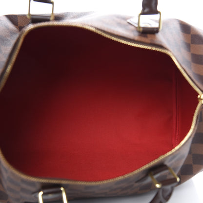 Louis Vuitton Damier Ebene Speedy 35 6 of 11