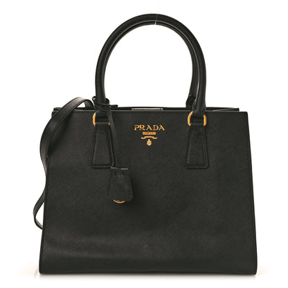Prada Saffiano Tote Black 1 of 9