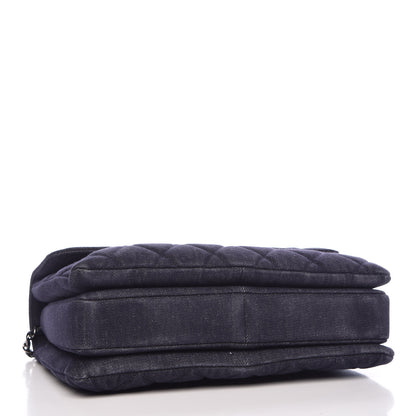 Chanel Denim Quilted Medium Trendy CC Flap Dual Handle Bag 4 of 13
