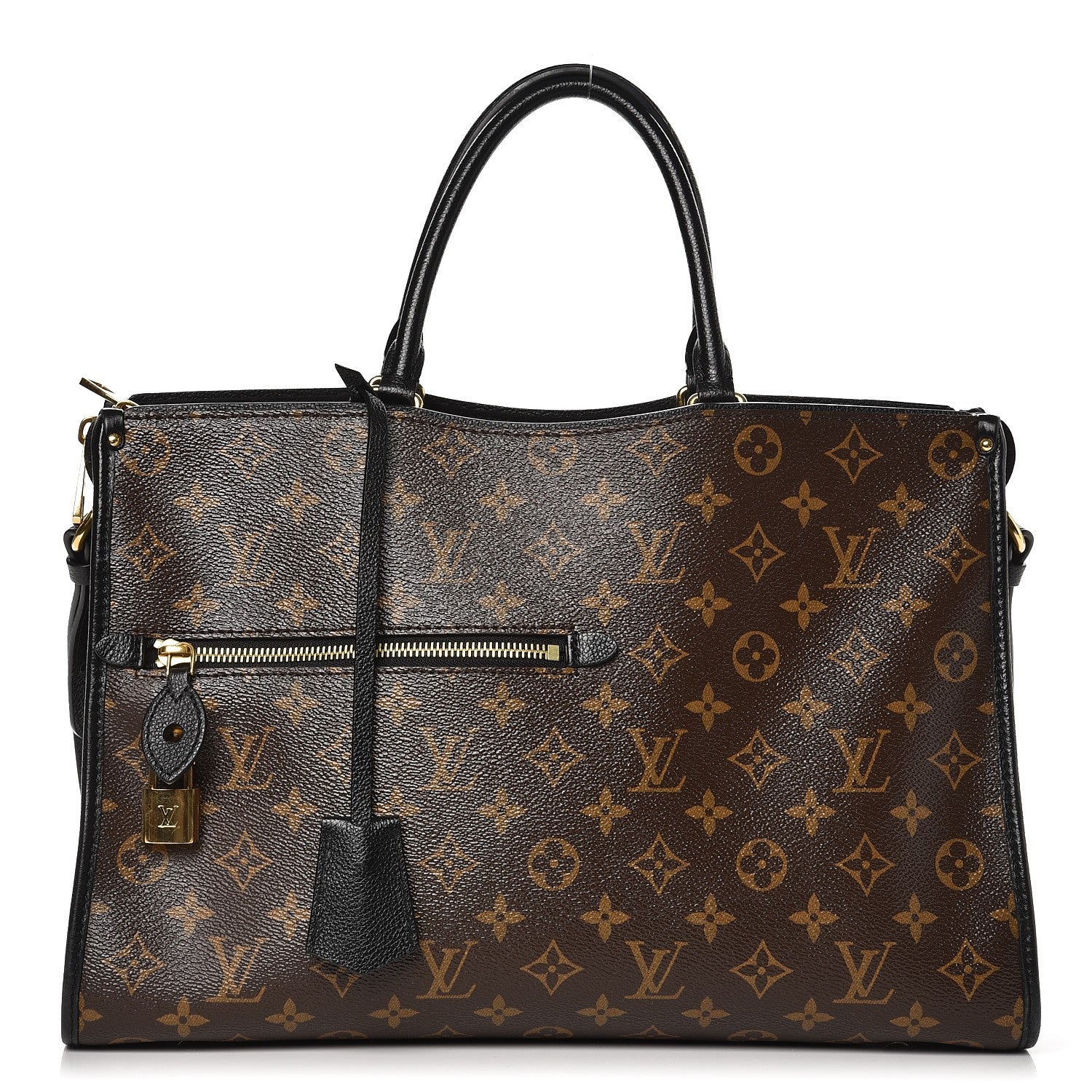 Louis Vuitton Monogram Popincourt MM Black 1 of 6