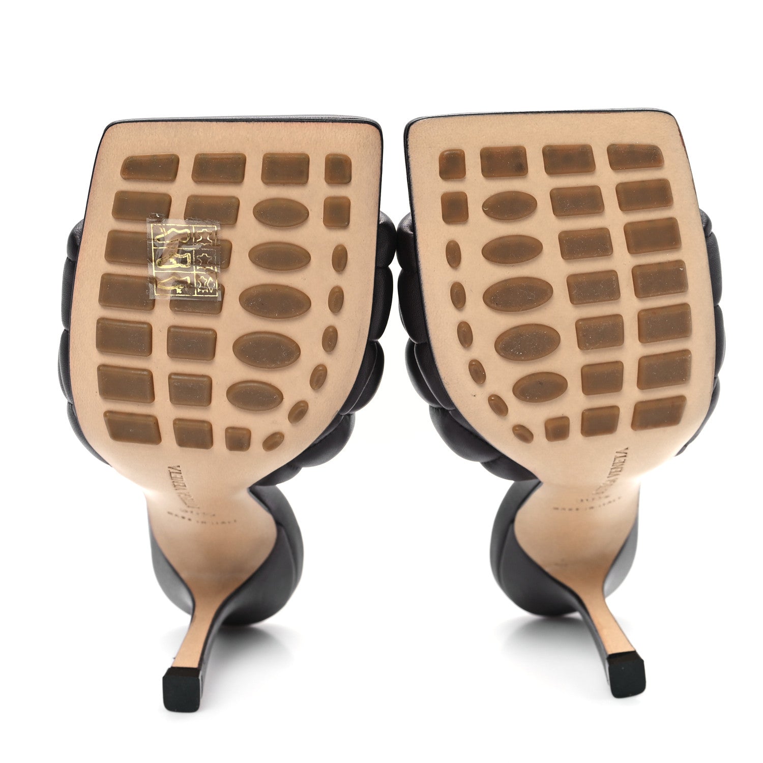 Bottega Veneta Nappa Matelasse Padded Mule Sandals 36.5 Chocolate Spread 6 of 9