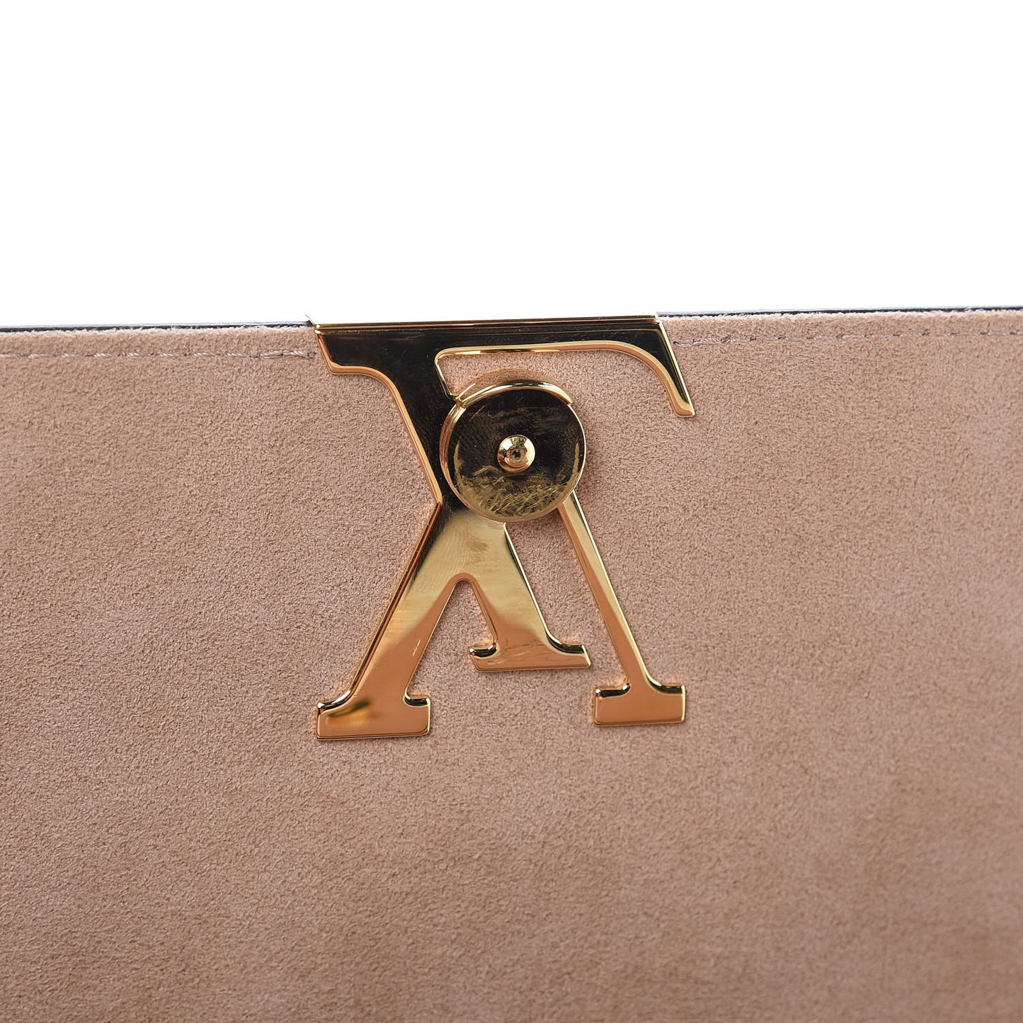 Calfskin Studded Louise Chain GM Nude