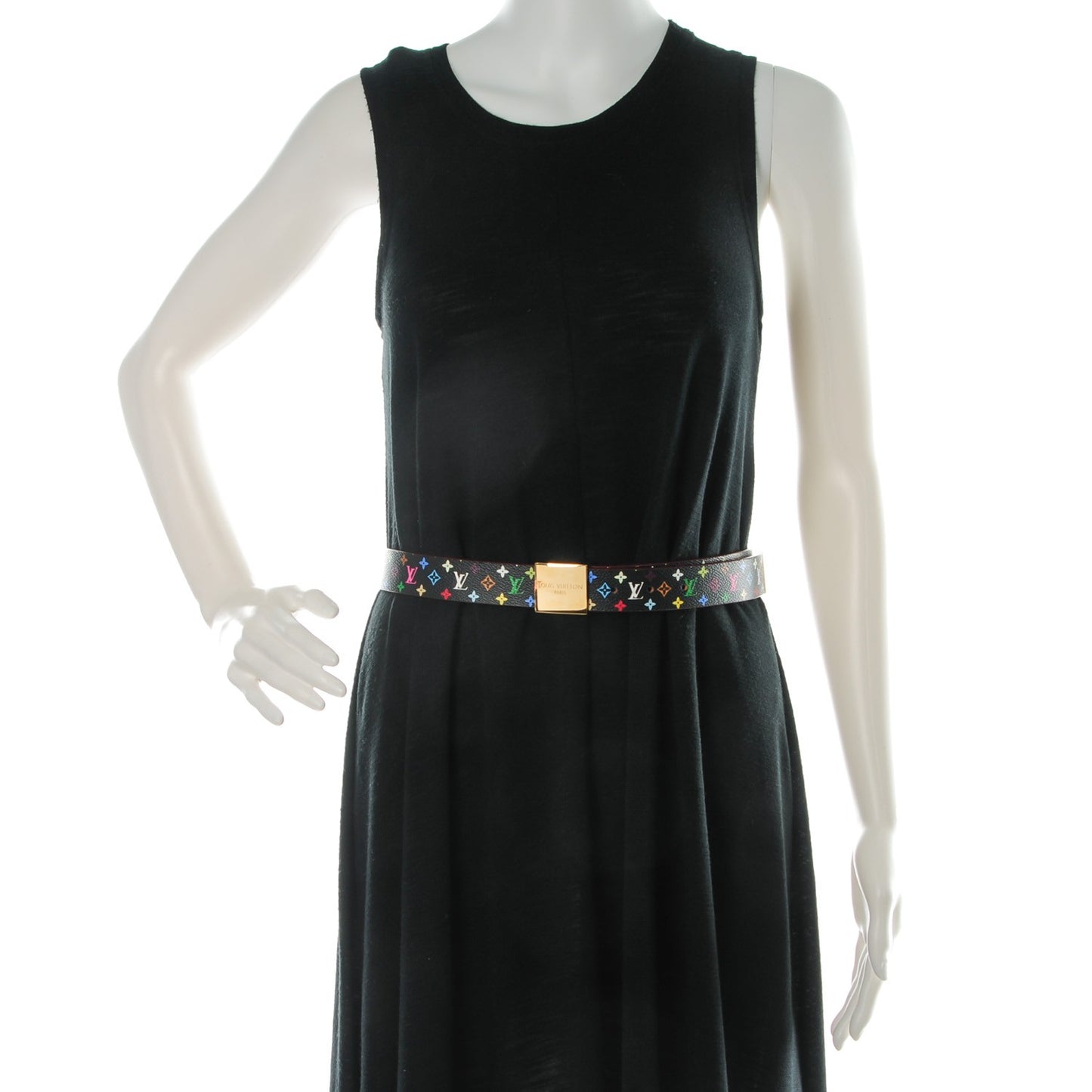 Monogram Multicolor Ceinture Belt 80 32 Black