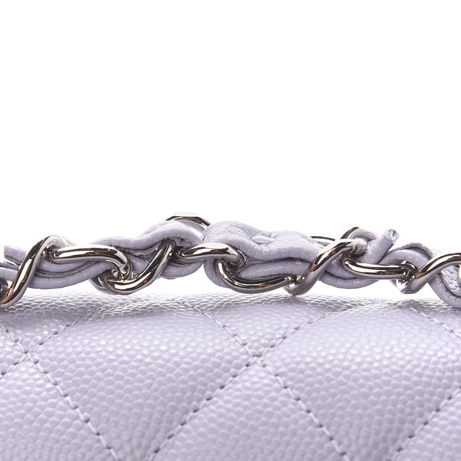 Chanel Caviar Quilted Small Double Flap Light Purple 10 of 10