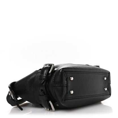 Bottega Veneta Grained Calfskin Arco Tool Tote Black 4 of 10