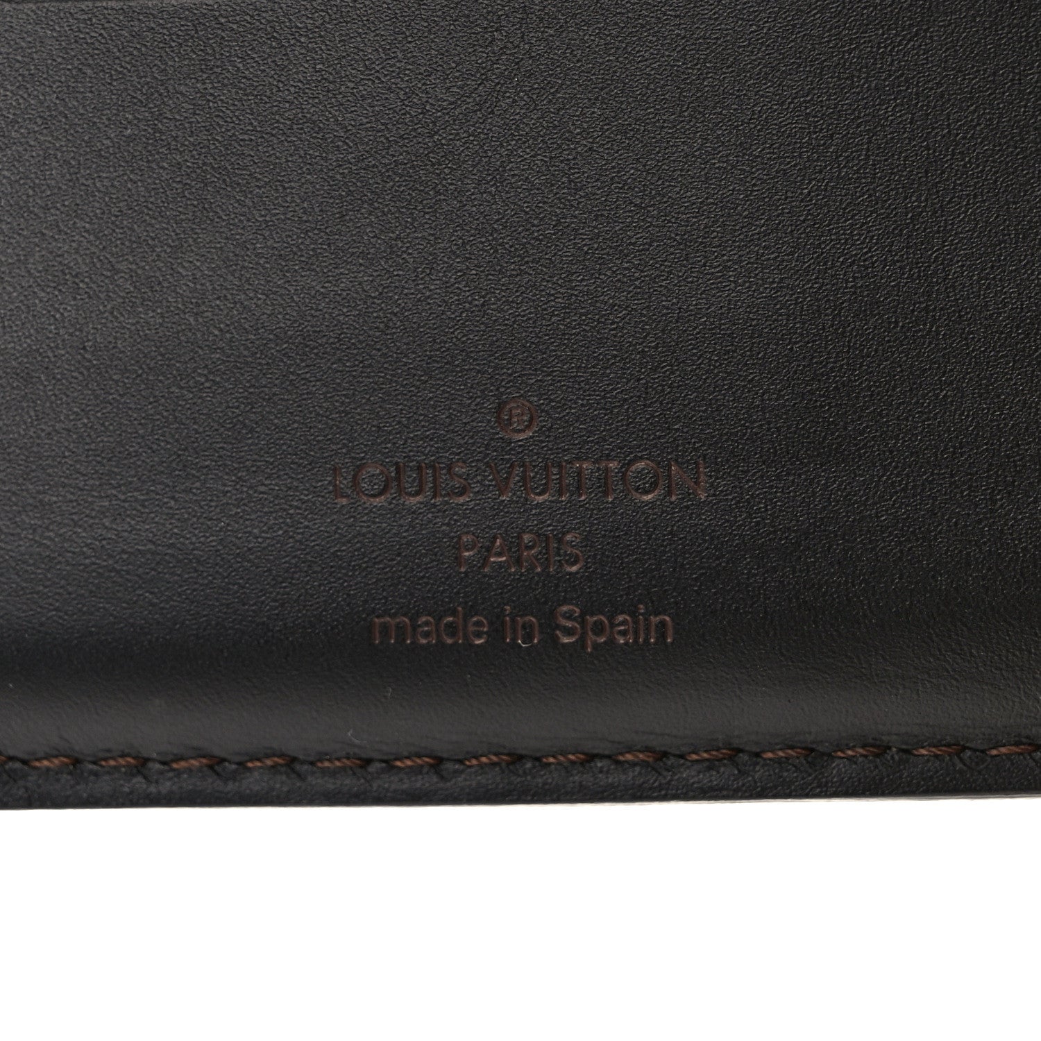 Louis Vuitton Utah 6 Cards Bill Holder Wallet Coffee 6 of 6