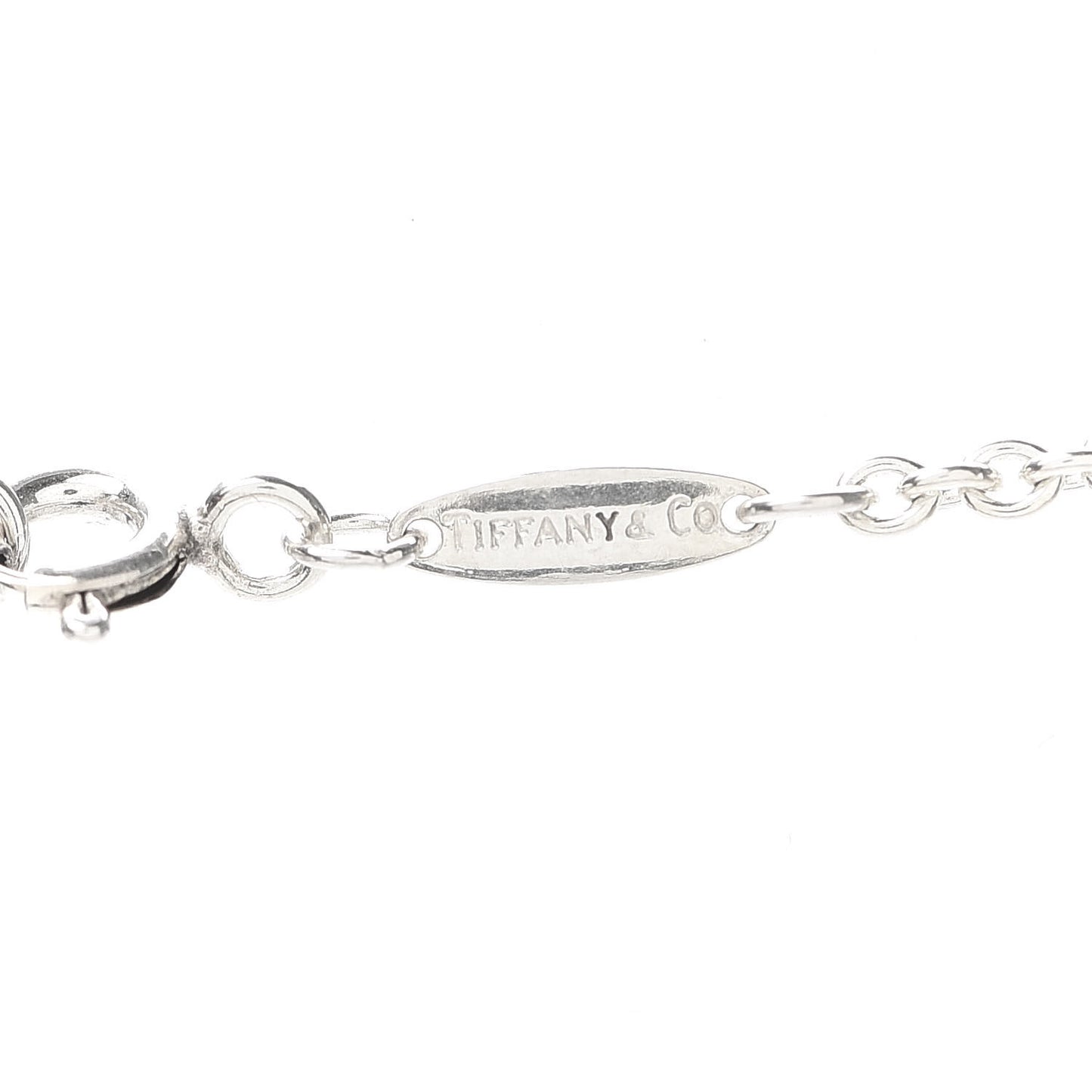 Sterling Silver Pearl 9-9.5mm Elsa Peretti Open Heart Lariat Necklace