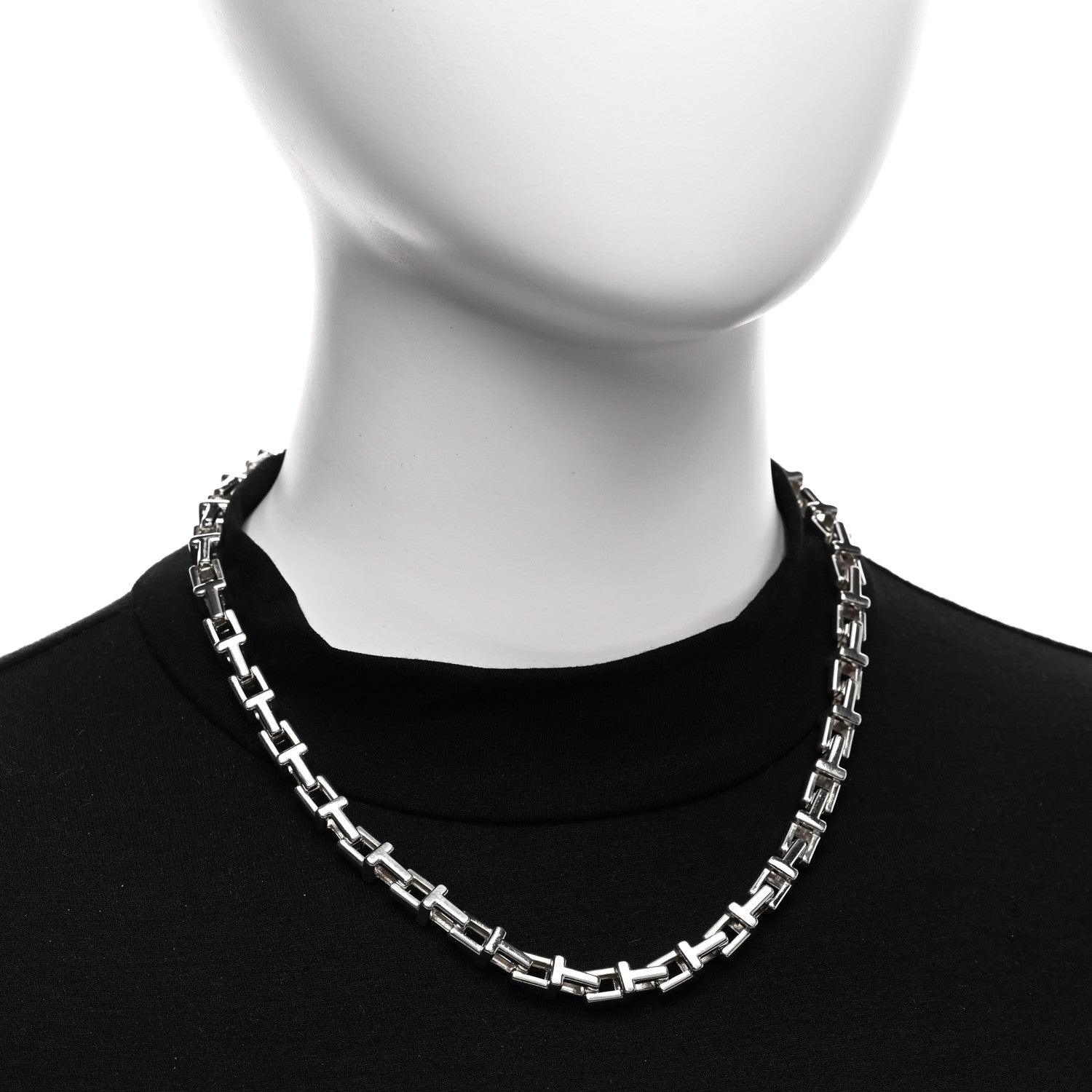 Tiffany Sterling Silver Interchangeable T Chain Necklace 8 of 11