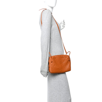 Bottega Veneta Nappa Intrecciato Nodini Crossbody Messenger Noce 2 of 16