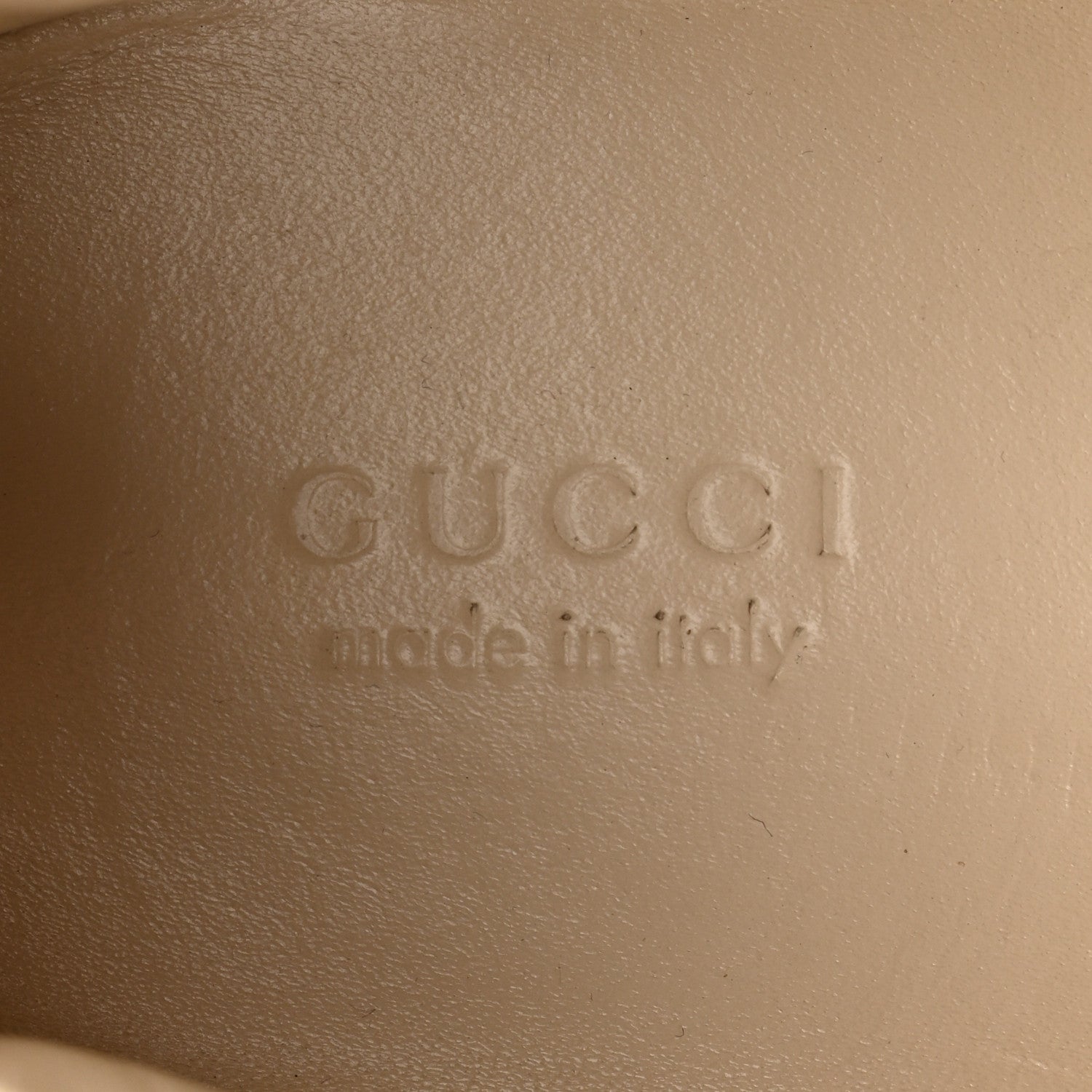 Gucci Calfskin Logo Womens Rhyton Sneakers 39 Ivory 7 of 14