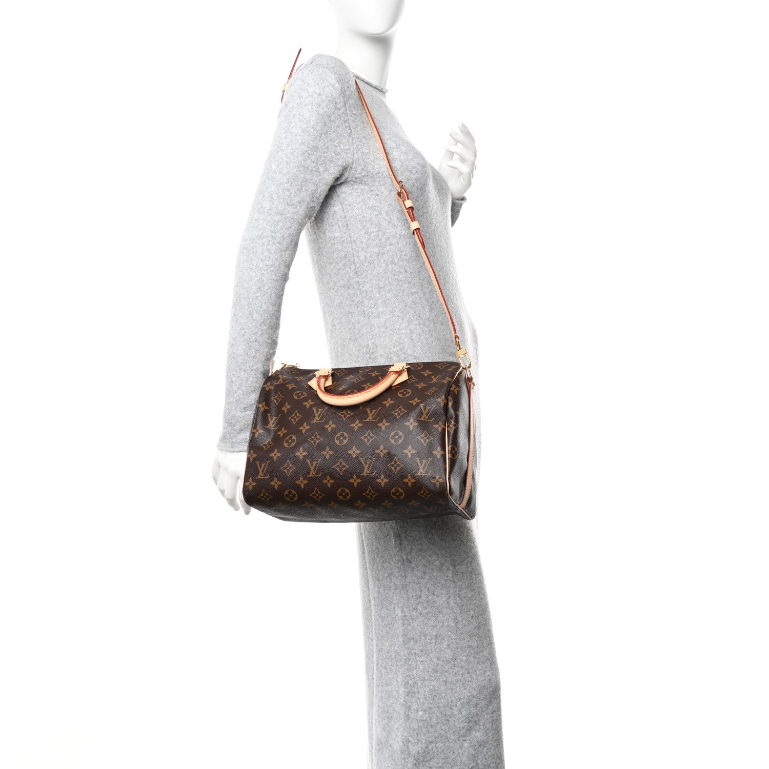 Louis Vuitton Monogram Speedy Bandouliere 30 2 of 10