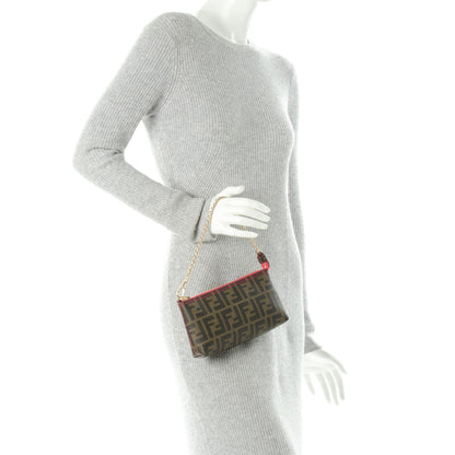 Fendi Zucca Spalmati Pochette Tobacco Fragola 2 of 7