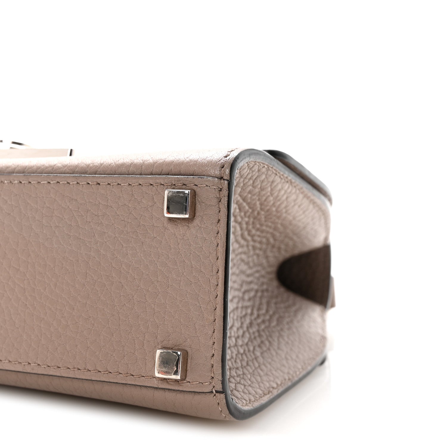 Moynat Taurillon Blush Rejane BB Tourterelle 9 of 9
