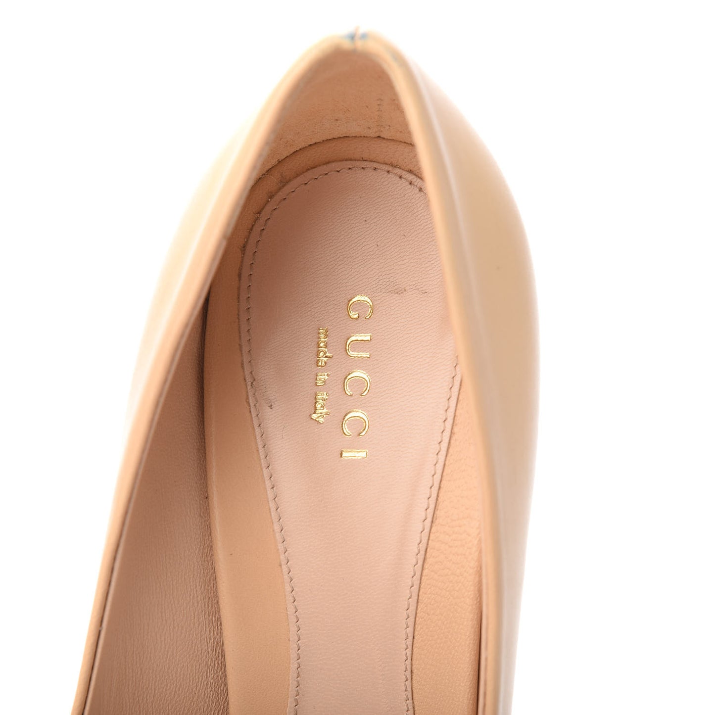 Malaga Kid Horsebit Peep Toe Pumps 39 Beige