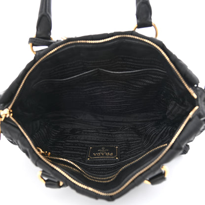 Prada Tessuto Nylon Gaufre Tote Black 5 of 11