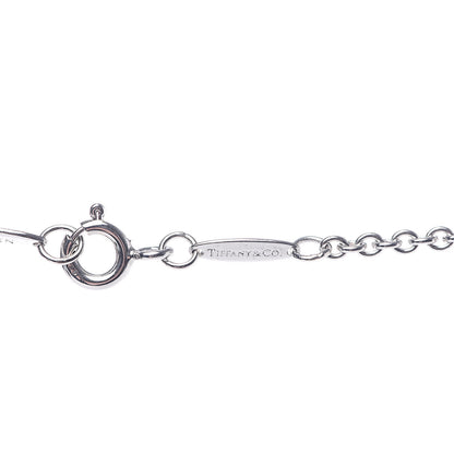 Tiffany Sterling Silver Pearl 9-9.5mm Elsa Peretti Open Heart Lariat Necklace 5 of 5