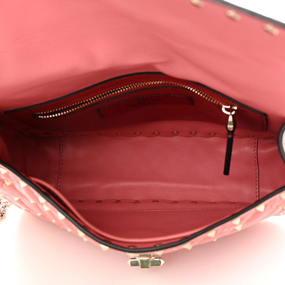 Valentino Garavani Nappa Medium Rockstud Spike Shoulder Bag Paradise Rose 5 of 11