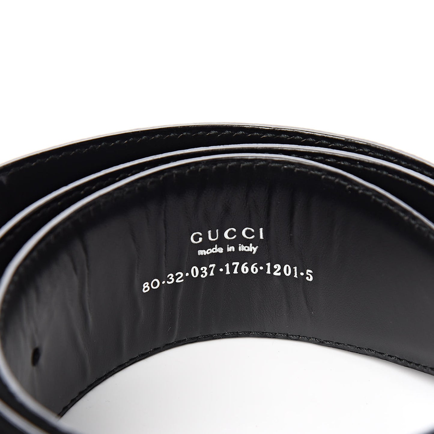 Suede G Logo Belt 80 32 Black