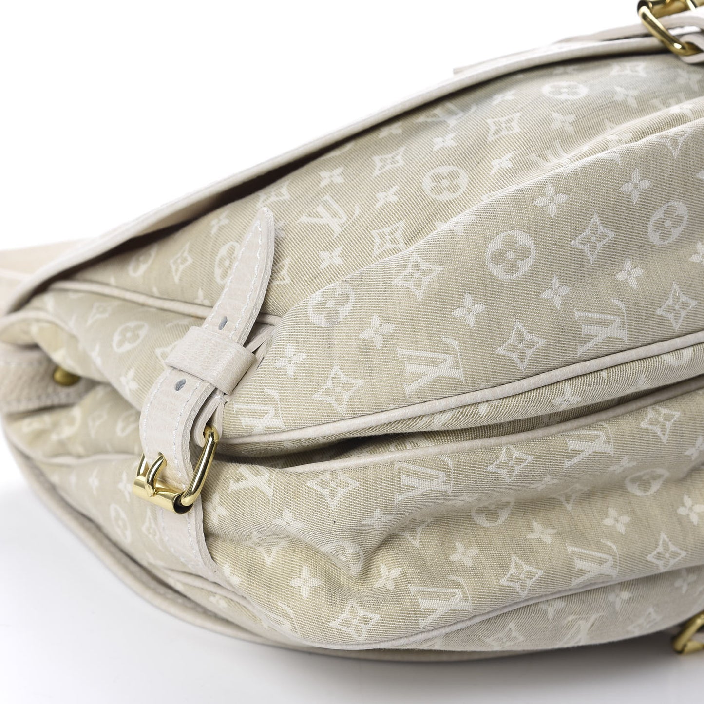 Monogram Mini Lin Saumur Dune