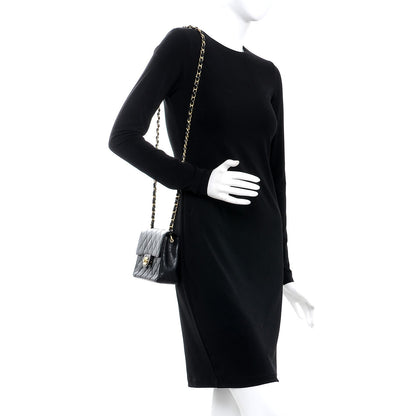 Chanel Caviar Quilted Mini Square Flap Black 2 of 7
