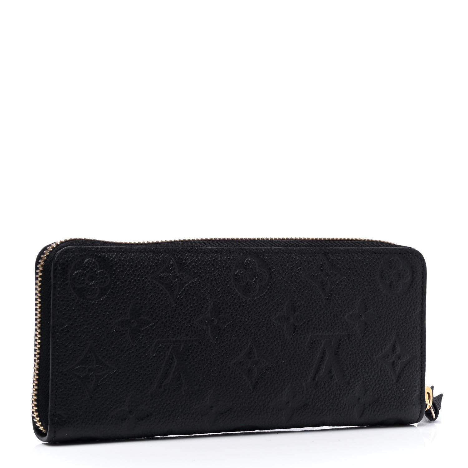 Louis Vuitton Empreinte Clemence Wallet Black 2 of 4