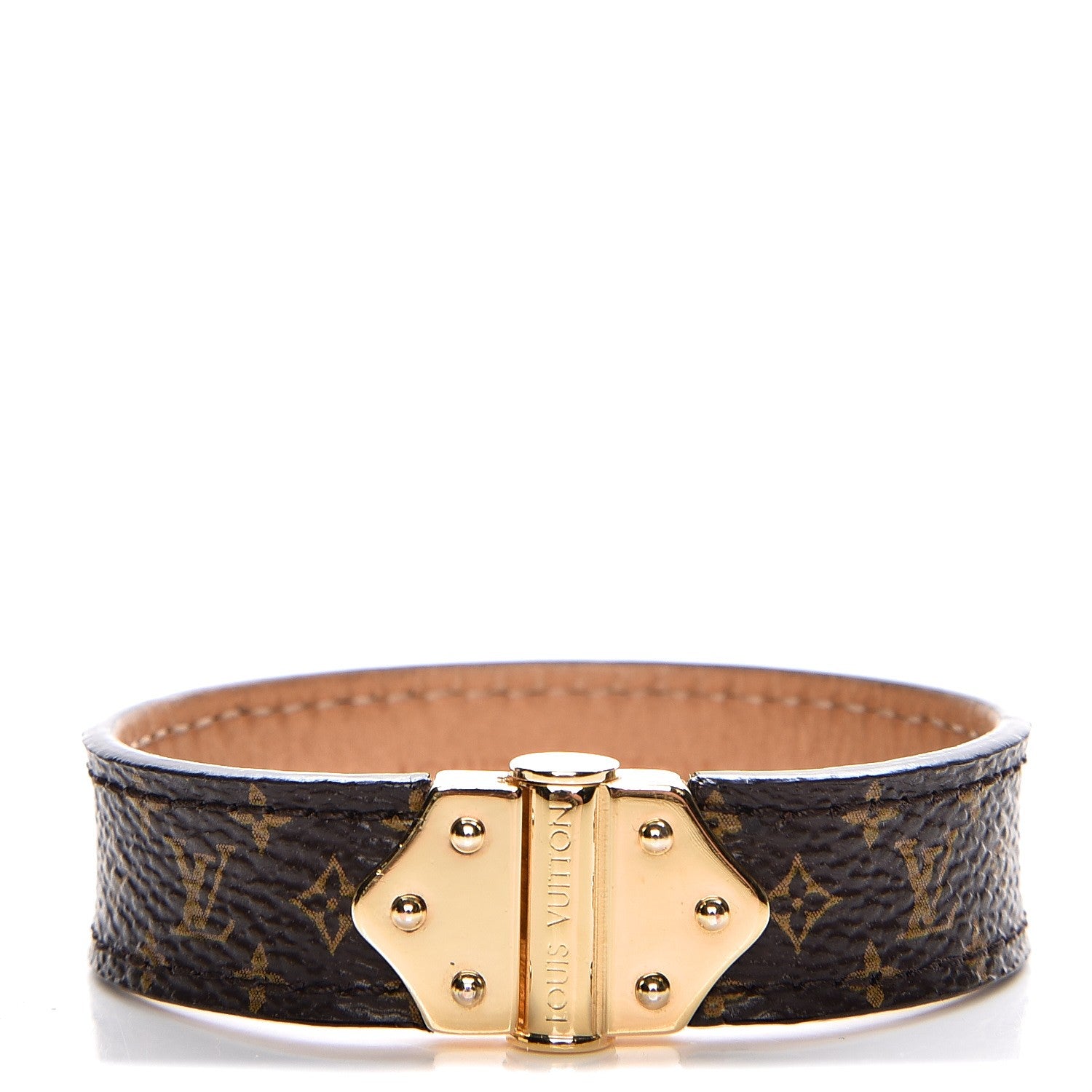 Louis Vuitton Monogram Nano Bracelet 17 1 of 7