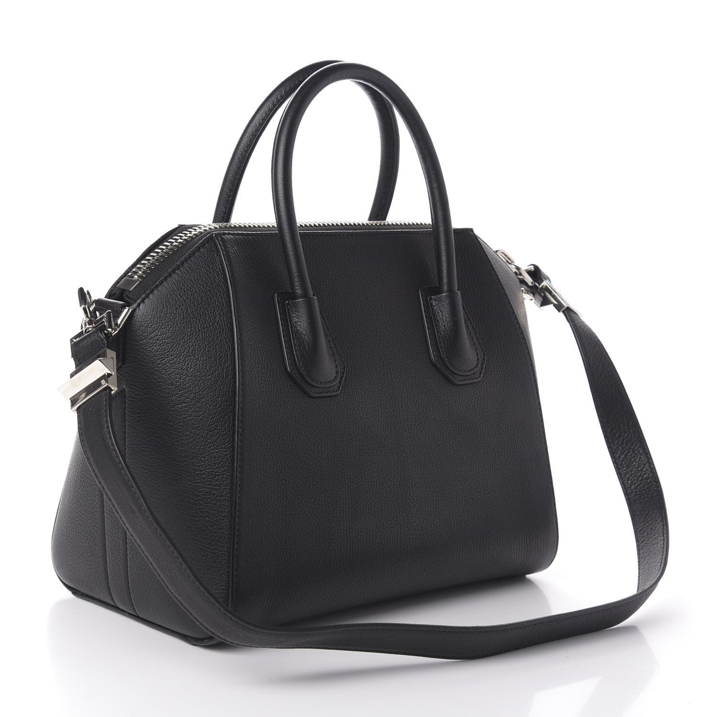 Sugar Goatskin Small Antigona Black