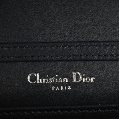 Christian Dior Metallic Patent Micro-Cannage Baby Diorama Flap Bag Silver 6 of 6