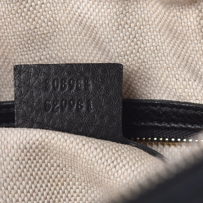 Gucci Pebbled Calfskin Small Soho Bowler Black 7 of 10