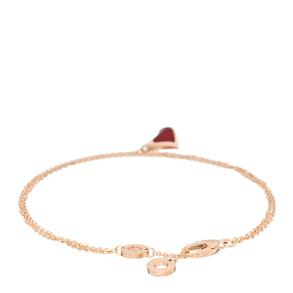 Bulgari 18K Rose Gold Carnelian Divas' Dream Bracelet SM 2 of 4