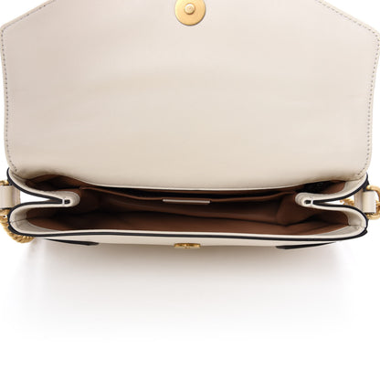 Gucci Nappa Pearl Studded Mini Queen Margaret Broadway Shoulder Bag Mystic White 5 of 11